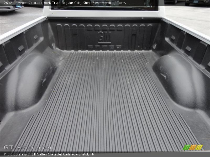 Sheer Silver Metallic / Ebony 2012 Chevrolet Colorado Work Truck Regular Cab