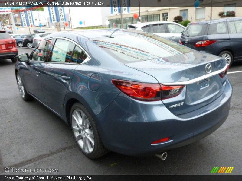 Blue Reflex Mica / Black 2014 Mazda MAZDA6 Touring