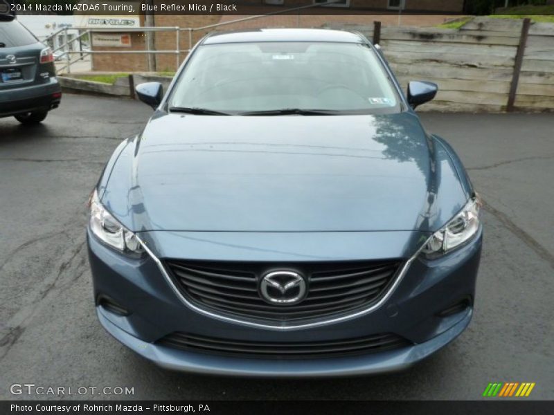 Blue Reflex Mica / Black 2014 Mazda MAZDA6 Touring