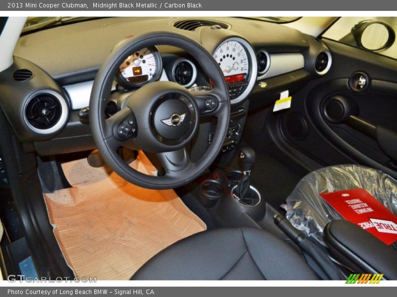 Midnight Black Metallic / Carbon Black 2013 Mini Cooper Clubman