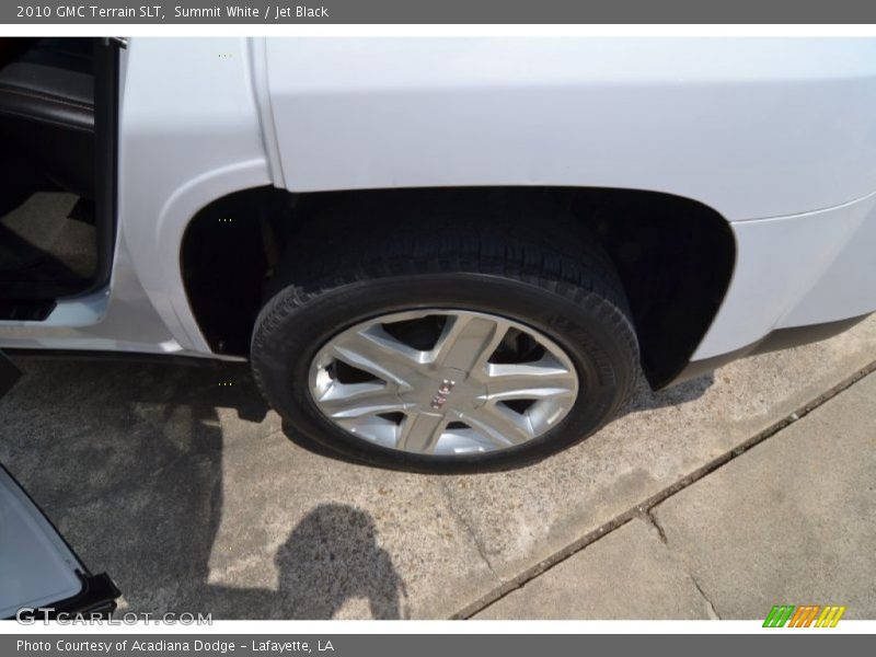 Summit White / Jet Black 2010 GMC Terrain SLT