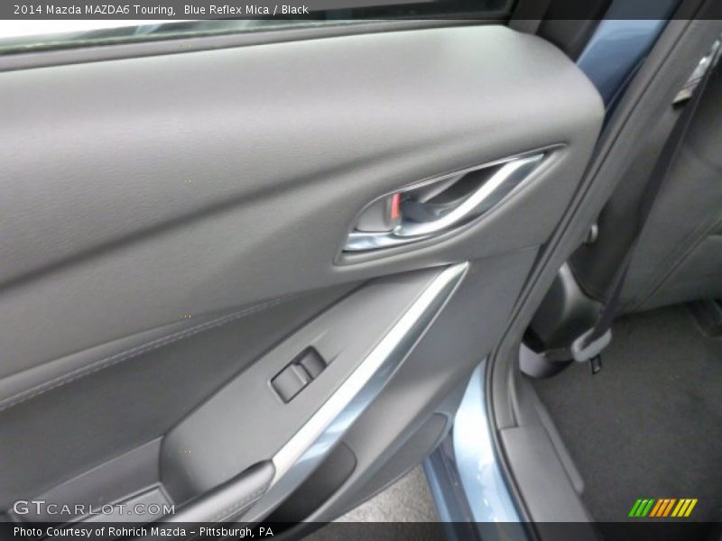 Blue Reflex Mica / Black 2014 Mazda MAZDA6 Touring