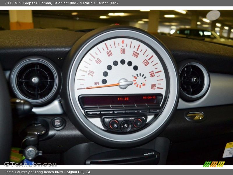 Midnight Black Metallic / Carbon Black 2013 Mini Cooper Clubman