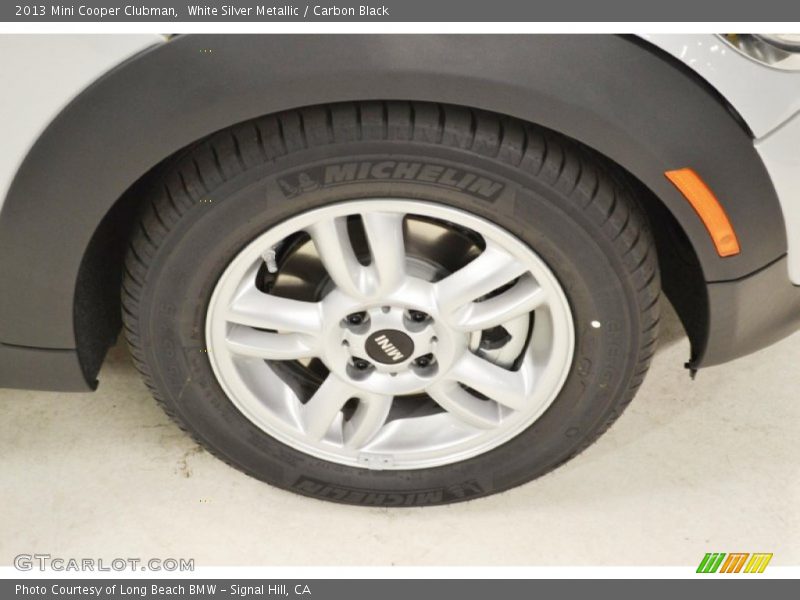 White Silver Metallic / Carbon Black 2013 Mini Cooper Clubman