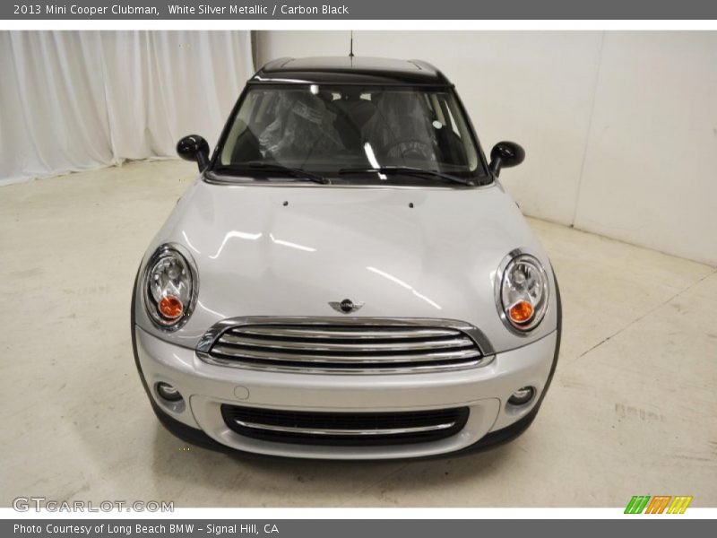 White Silver Metallic / Carbon Black 2013 Mini Cooper Clubman