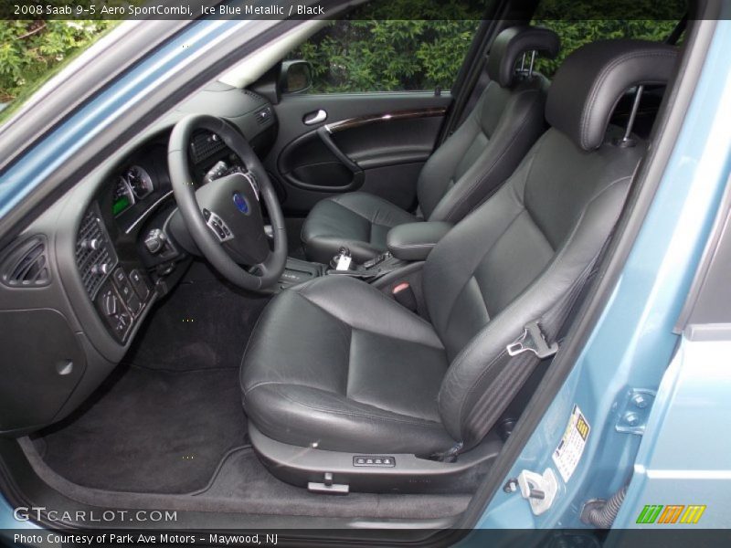  2008 9-5 Aero SportCombi Black Interior