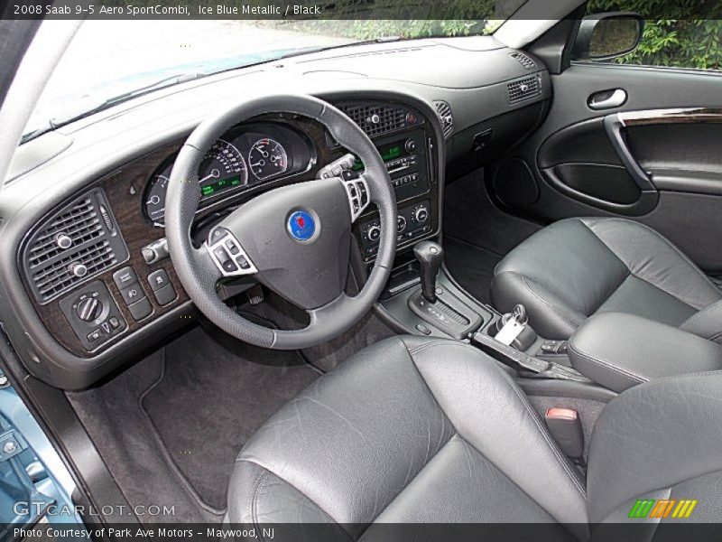 Black Interior - 2008 9-5 Aero SportCombi 