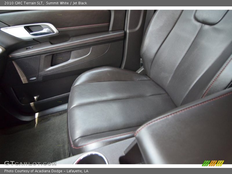 Summit White / Jet Black 2010 GMC Terrain SLT
