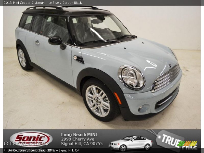 Ice Blue / Carbon Black 2013 Mini Cooper Clubman