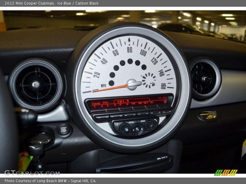 Ice Blue / Carbon Black 2013 Mini Cooper Clubman