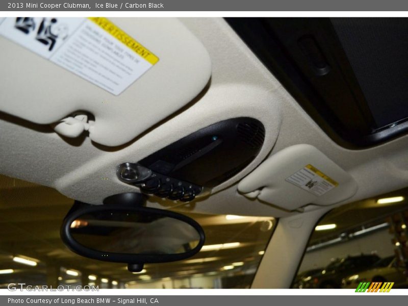 Ice Blue / Carbon Black 2013 Mini Cooper Clubman