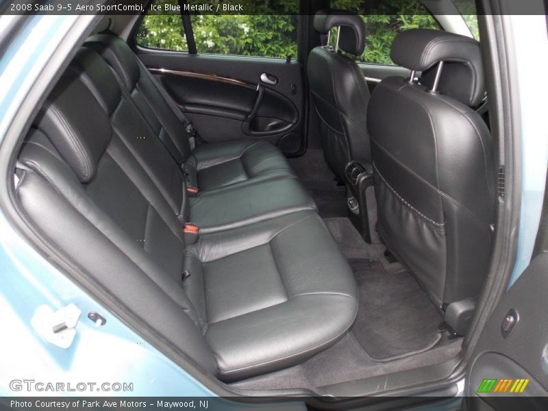 Rear Seat of 2008 9-5 Aero SportCombi