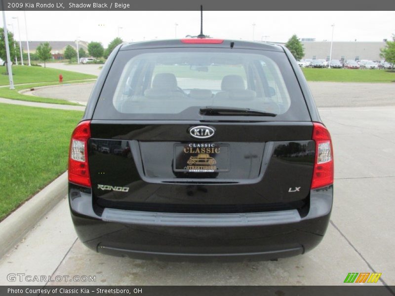 Shadow Black / Beige 2009 Kia Rondo LX