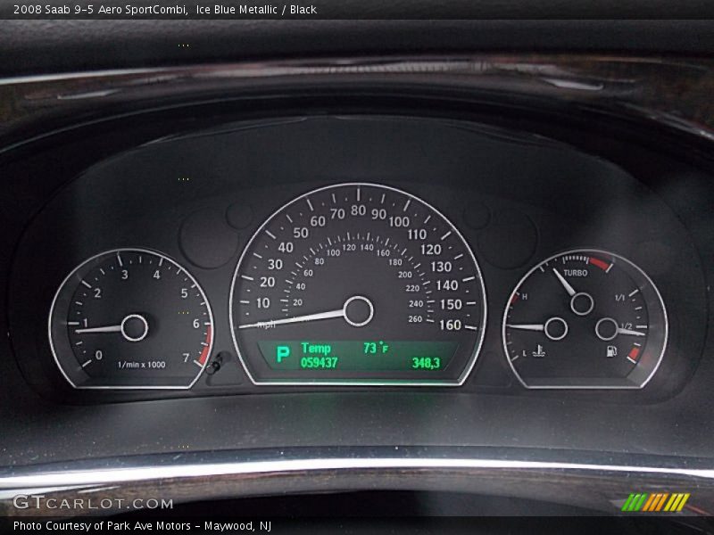  2008 9-5 Aero SportCombi Aero SportCombi Gauges