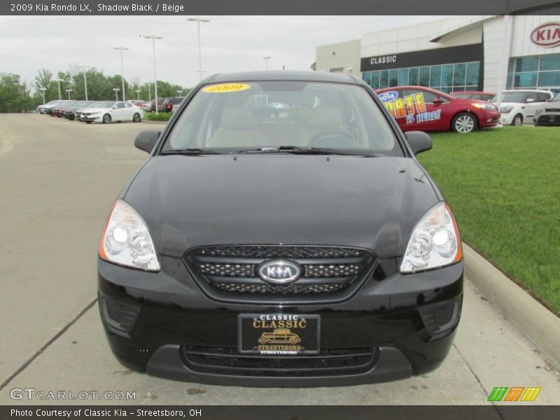 Shadow Black / Beige 2009 Kia Rondo LX