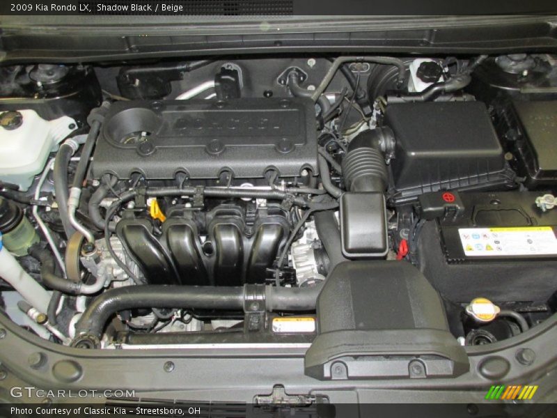  2009 Rondo LX Engine - 2.4 Liter DOHC 16-Valve 4 Cylinder