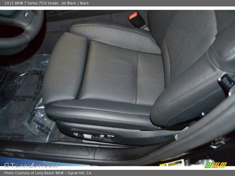 Jet Black / Black 2013 BMW 7 Series 750i Sedan