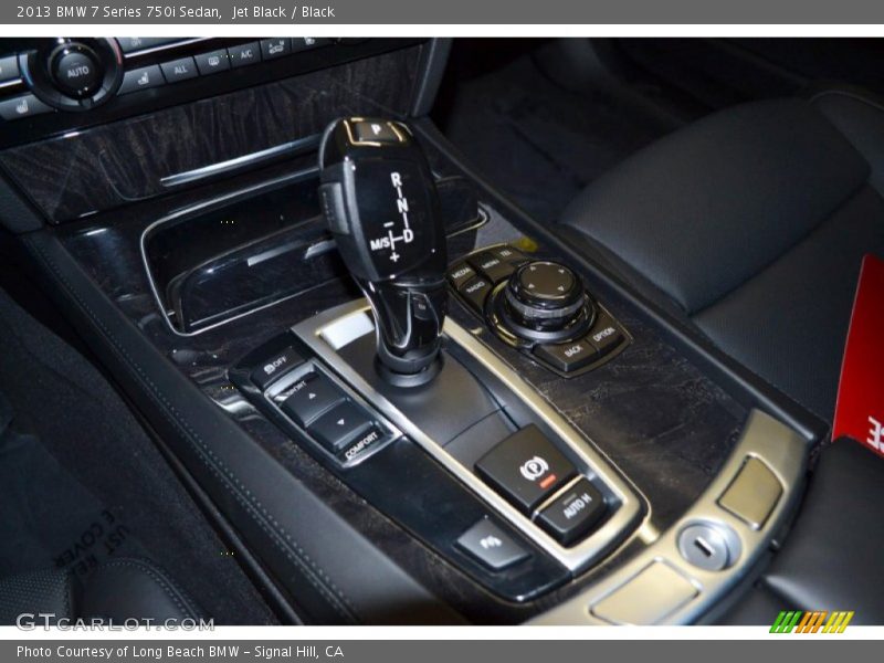 Jet Black / Black 2013 BMW 7 Series 750i Sedan
