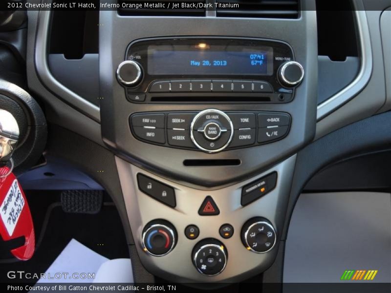 Controls of 2012 Sonic LT Hatch