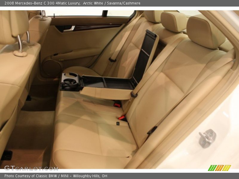 Arctic White / Savanna/Cashmere 2008 Mercedes-Benz C 300 4Matic Luxury