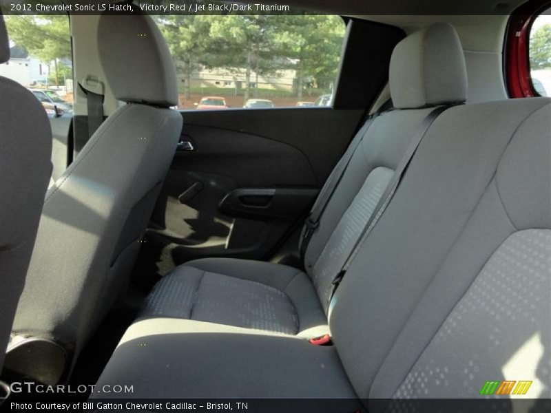 Victory Red / Jet Black/Dark Titanium 2012 Chevrolet Sonic LS Hatch