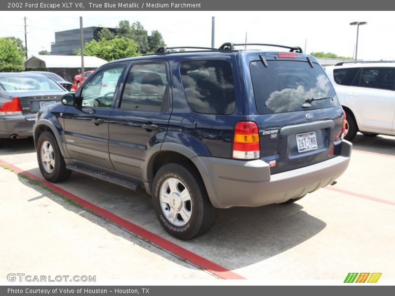 True Blue Metallic / Medium Parchment 2002 Ford Escape XLT V6