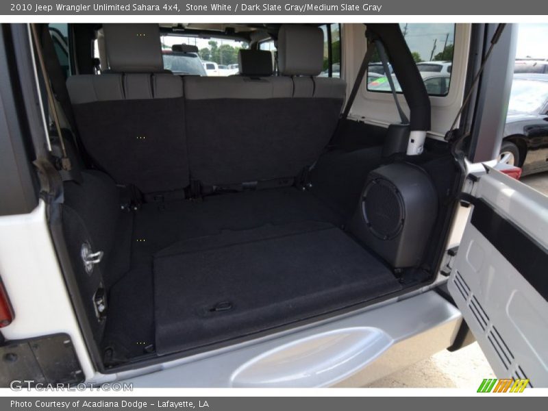 Stone White / Dark Slate Gray/Medium Slate Gray 2010 Jeep Wrangler Unlimited Sahara 4x4