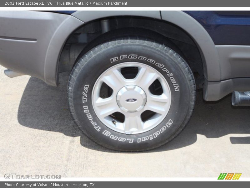 True Blue Metallic / Medium Parchment 2002 Ford Escape XLT V6