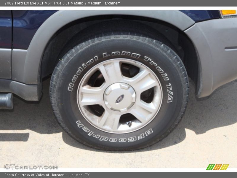 True Blue Metallic / Medium Parchment 2002 Ford Escape XLT V6