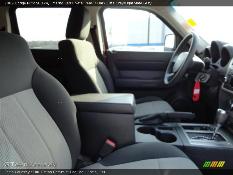 Inferno Red Crystal Pearl / Dark Slate Gray/Light Slate Gray 2009 Dodge Nitro SE 4x4