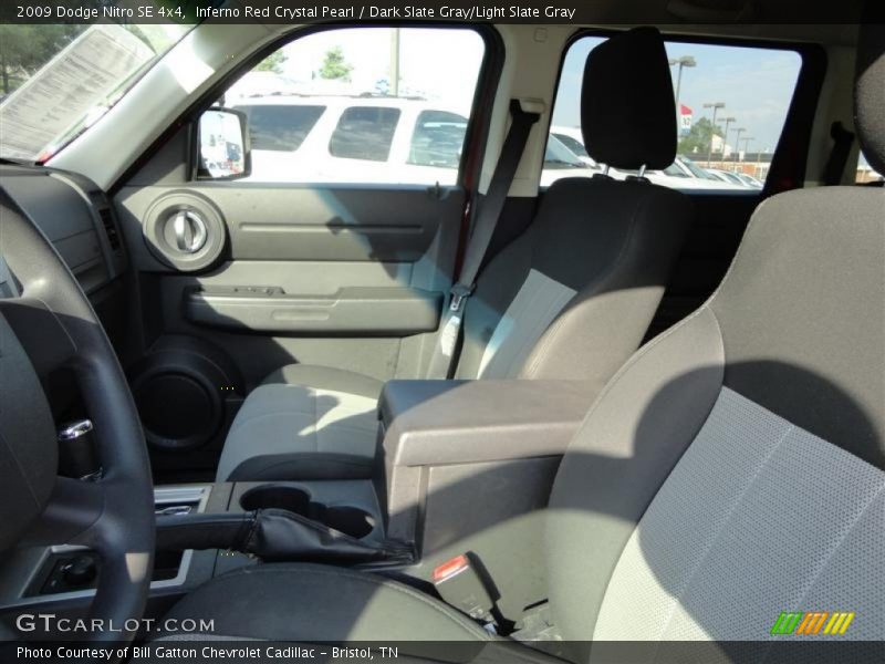 Inferno Red Crystal Pearl / Dark Slate Gray/Light Slate Gray 2009 Dodge Nitro SE 4x4