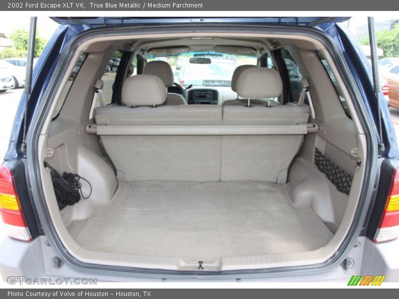 True Blue Metallic / Medium Parchment 2002 Ford Escape XLT V6