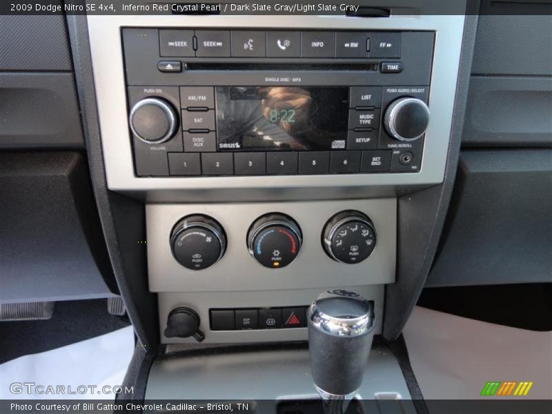 Inferno Red Crystal Pearl / Dark Slate Gray/Light Slate Gray 2009 Dodge Nitro SE 4x4