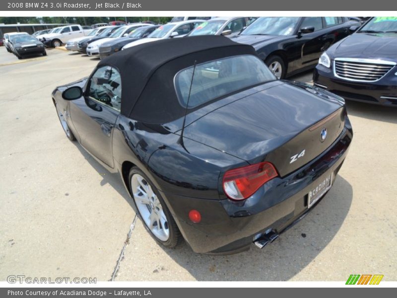 Jet Black / Black 2008 BMW Z4 3.0i Roadster