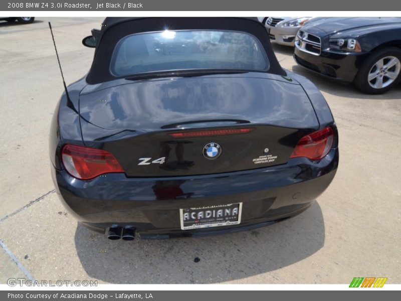Jet Black / Black 2008 BMW Z4 3.0i Roadster