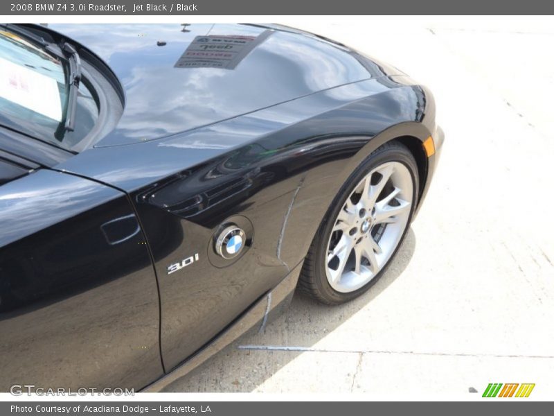 Jet Black / Black 2008 BMW Z4 3.0i Roadster