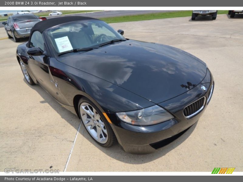Jet Black / Black 2008 BMW Z4 3.0i Roadster