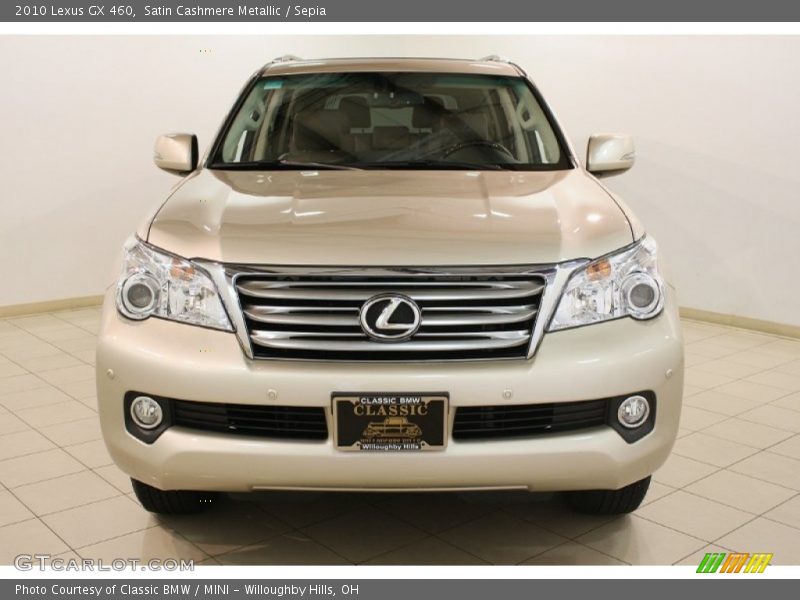 Satin Cashmere Metallic / Sepia 2010 Lexus GX 460