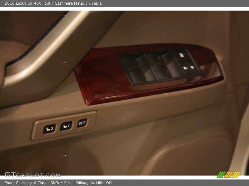 Satin Cashmere Metallic / Sepia 2010 Lexus GX 460