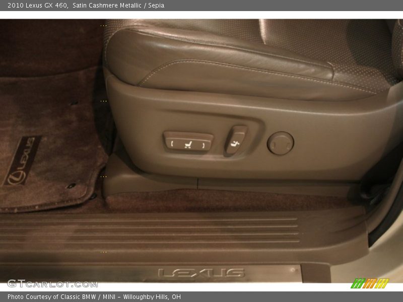 Satin Cashmere Metallic / Sepia 2010 Lexus GX 460