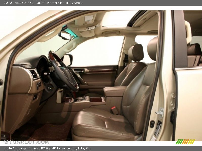 Satin Cashmere Metallic / Sepia 2010 Lexus GX 460