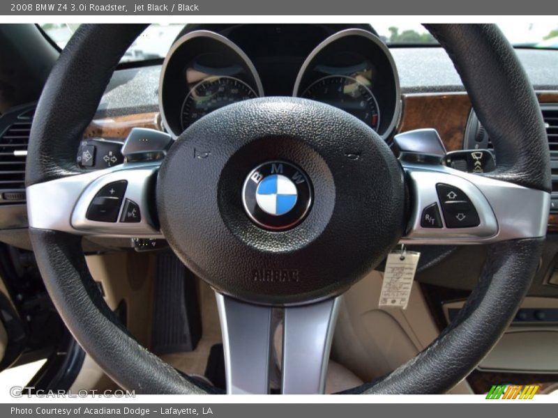 Jet Black / Black 2008 BMW Z4 3.0i Roadster