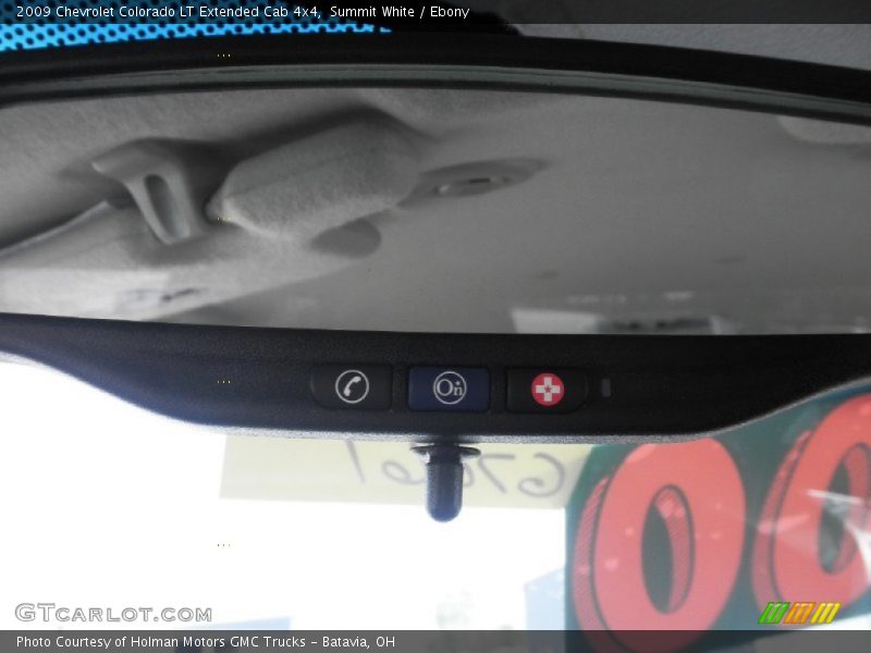 Summit White / Ebony 2009 Chevrolet Colorado LT Extended Cab 4x4