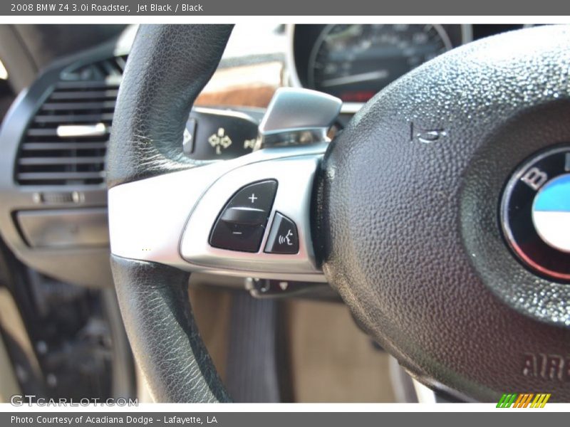 Jet Black / Black 2008 BMW Z4 3.0i Roadster