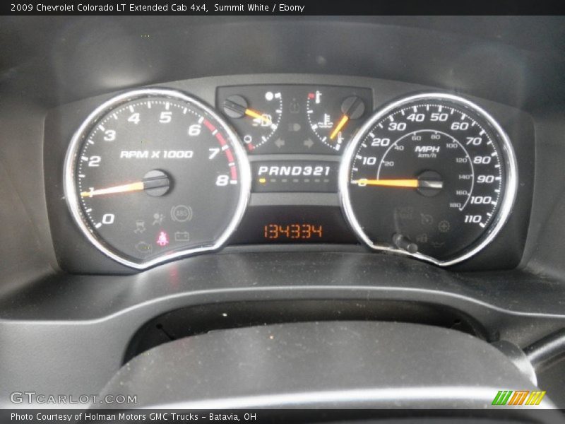  2009 Colorado LT Extended Cab 4x4 LT Extended Cab 4x4 Gauges