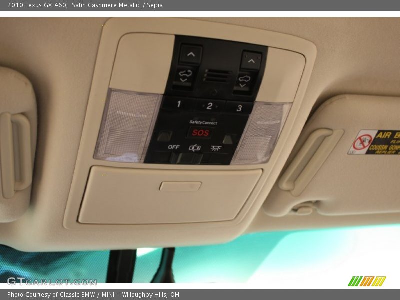 Satin Cashmere Metallic / Sepia 2010 Lexus GX 460