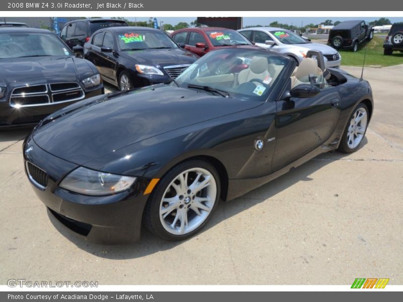 Jet Black / Black 2008 BMW Z4 3.0i Roadster