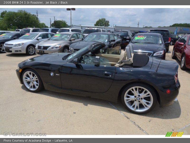 Jet Black / Black 2008 BMW Z4 3.0i Roadster
