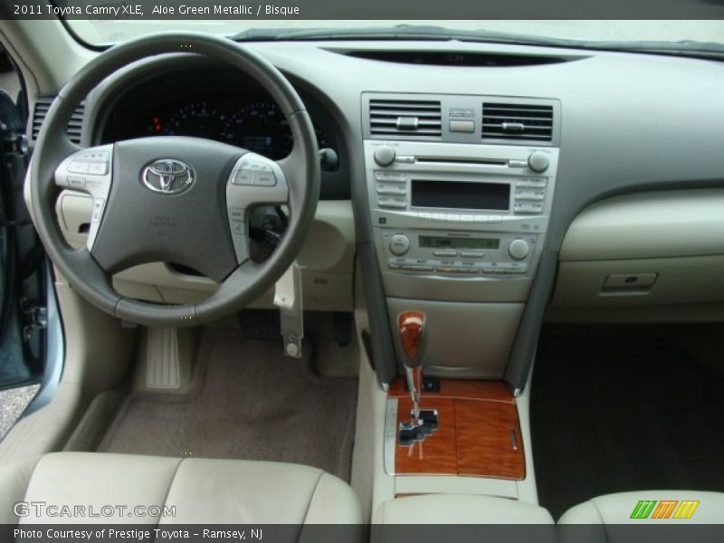 Dashboard of 2011 Camry XLE