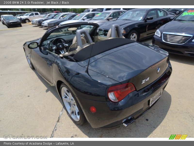 Jet Black / Black 2008 BMW Z4 3.0i Roadster